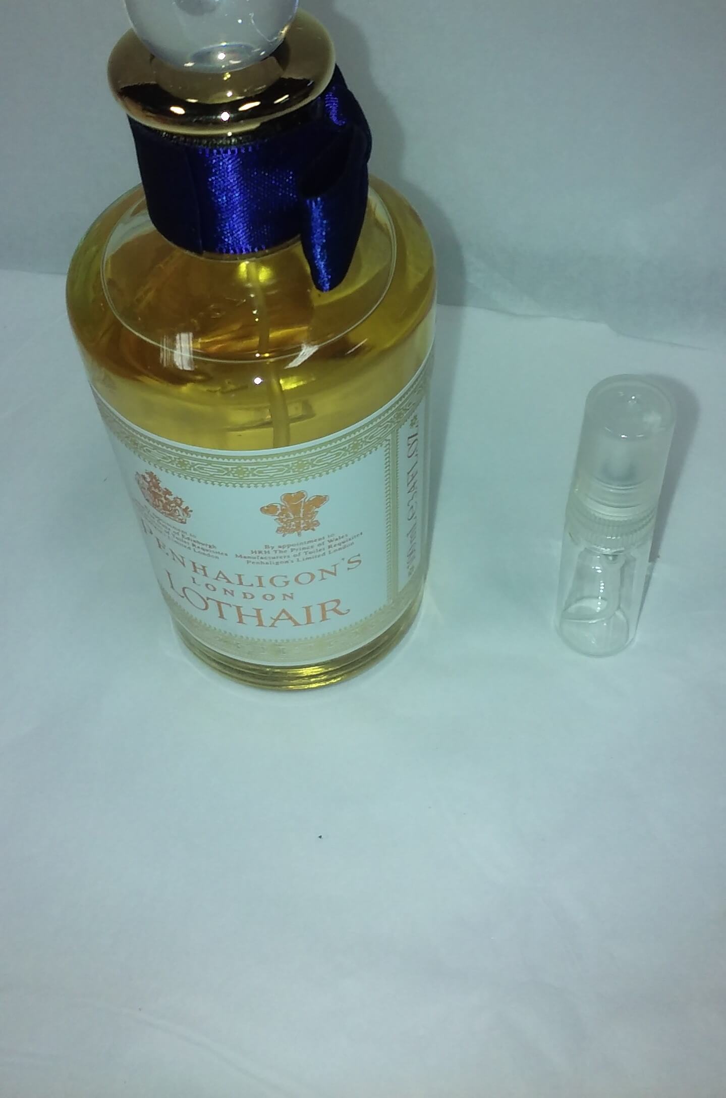 Penhaligon s Lothair sample vial 3 ml bottle large perfume is not